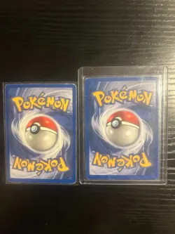 Vintage Holo Mewtew & Vintage Dark Blastoise Pokemon Cards - Image 2