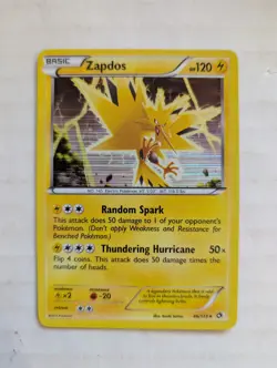 Zapdos 46/113 Legendary Treasures Holo Pokemon Card NM - Image 1