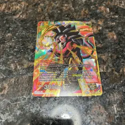 SS4 Son Goku a Heartfelt Plea BT8-110 SR Foil Dragon Ball Super Card Game | LP - Image 4
