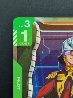 Char Aznable Alternate Art Foil - ST03-011 C+ NM - Gundam TCG Card Game - Image 2