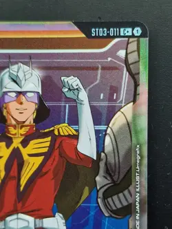 Char Aznable Alternate Art Foil - ST03-011 C+ NM - Gundam TCG Card Game - Image 3