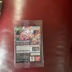 One Piece Monkey D. Luffy US Voyage College Basketball Promo Card Gonzaga SEALED - Image 3