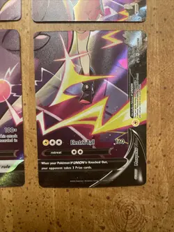 Pokemon Morpeko V-Union 4 Card Set SWSH287 SWSH288 SWSH289 SWSH290 Promo Sword - Image 5