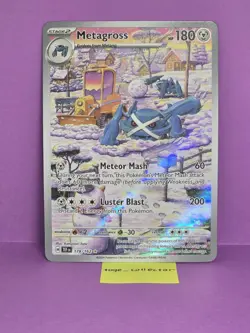 Pokemon TCG Metagross 178/162 Temporal Forces Holo Card Illustration Rare - Image 1