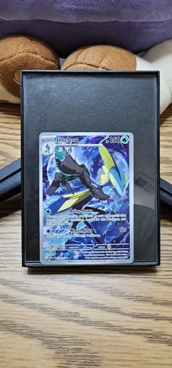Pokemon TCG Mega Evolution Inteleon Card 142/132 IR NM - Image 1