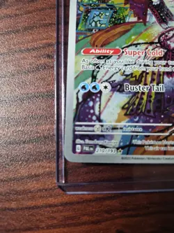 Pokemon TCG Baxcalibur Card 210/193 IR Sv02: Paldea Evolved 2023 - Image 5