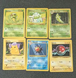 Pokemon Base Set 32 Shadowless Cards Complete Common Set - Image 3