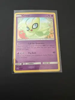 Celebi SM224 Promo Holo Pokemon Card - Mint - Image 1