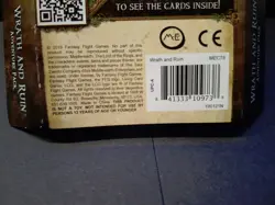 LORD OF THE RINGS LCG Card Game | Wrath And Ruin *RARE* OOP VG+ Opened, Complete - Image 4