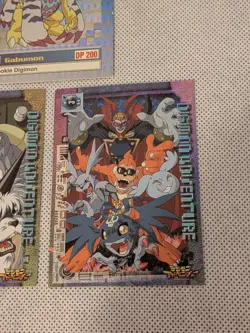 Vintage Digimon 3 Card Lot - English and Japanese - Image 5