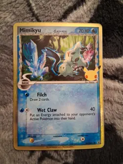 Mimikyu (Delta Species) SWSH136 SWSH: Sword & Shield Promo Cards Holo MP - Image 1