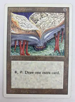 *MTG Jayemdae Tome LP Revised Edition Rare - SellbyCyn - - Image 1