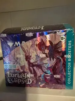 Magic The Gathering Lorwyn Eclipsed Collector Booster Box factory Sealed - Image 1