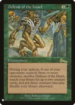 Defense of the Heart - Retro Frame The List NM MTG - Image 1