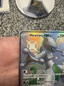 Pokemon TCG Mewtwo GX SV59/SV94 Holo Full Art Shiny Rare NM - Image 2