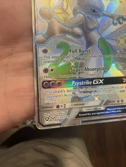 Pokemon TCG Mewtwo GX SV59/SV94 Holo Full Art Shiny Rare NM - Image 5