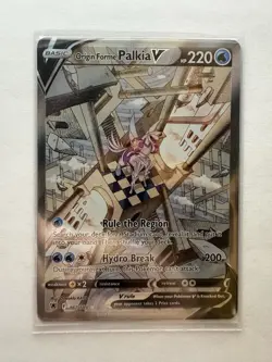Pokemon Origin Forme Palkia V Full Art Ultra Rare 167/189 Astral Radiance 220 HP - Image 1