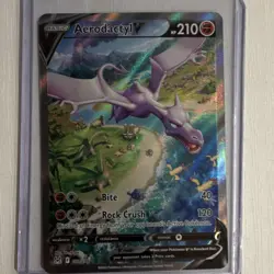 Pokemon Aerodactyl 1/62 Fossil Holo Rare Unlimited Stage 1 60HP - Image 1