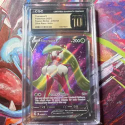 Pokemon Tsareena V Full Art Holo CGC Pristine 10 Swsh08 Fusion Strike 246/264 - Image 1