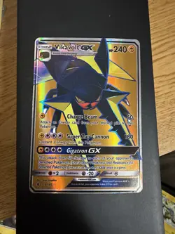 Pokemon Vikavolt GX Ultra Rare Full Art SM-Guardians Rising Holo 240 HP 134/145 - Image 1