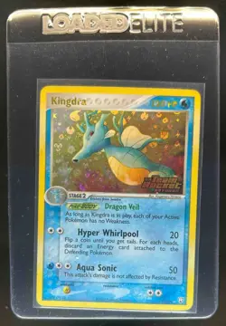 2004 Pokemon EX Team Rocket Returns Kingdra Reverse Holo #12/109 - Image 1
