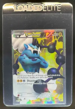 2011 Pokemon Black & White Emerging Powers Thundurus #97/98 - Image 1