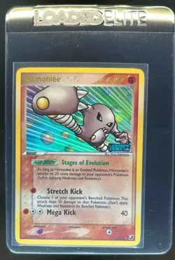 2005 Pokemon EX Unseen Forces Hitmonlee Reverse Holo #25/115 - Image 1