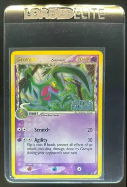 2006 Pokemon EX Crystal Guardians Grovyle Delta Species Reverse Holo #19/100 - Image 1