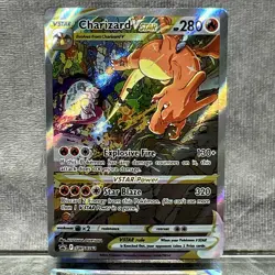 Pokemon Charizard VStar SwSh262 Ultra Premium Collection Black Star Promo - Image 1