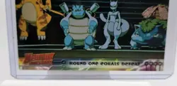 Pokemon TCG Round One Equals Defeat Pokemon Topps Mewtwo Strikes Back 26 - Image 3