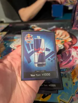 Red Bull X One Piece Card Game Double Don!! Monkey D Luffy Promo + Foil Don Set - Image 3