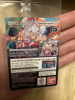 Monkey Luffy One Piece College Basketball Give Away Promo Pack Card Sealed Mint - Image 3