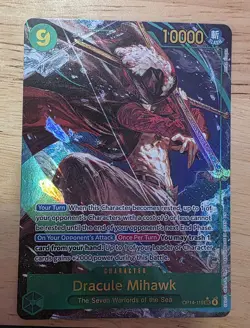 One Piece Dracule Mihawk - OP14-119 (Alternate Art) The Azure Sea's Seven Foil - Image 1