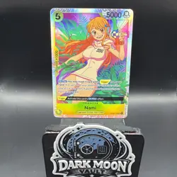 One Piece TCG Nami SR OP08-106 Two Legends Holo NEAR MINT - Image 1