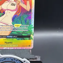 One Piece TCG Nami SR OP08-106 Two Legends Holo NEAR MINT - Image 5