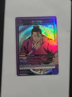 Aoi Todo Union Arena TCG Jujutsu Kaisen UE03BT/JJK-1-081 SR Holo English NM - Image 1