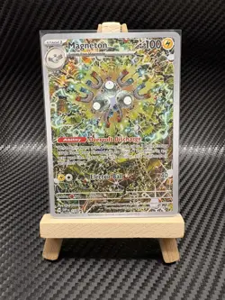 Pokemon TCG Magneton SVP 159 Black Star Promo Surging Sparks ETB Holo Card NM - Image 1