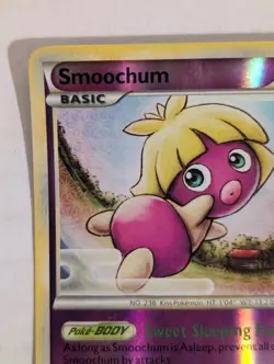 Pokemon Card - Smoochum HeartGold SoulSilver 30/123 Reverse Holo - Image 4