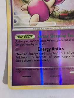 Pokemon Card - Smoochum HeartGold SoulSilver 30/123 Reverse Holo - Image 5