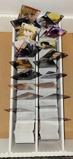 1700+ Weiss Schwarz Attack on Titan: Final Season English Card Lot 300 + Foils - Image 2