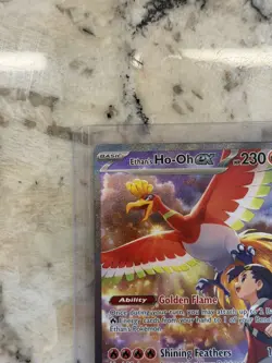 Pokemon TCG Ethan’s Ho-Oh EX Card 230/182 English - Image 2