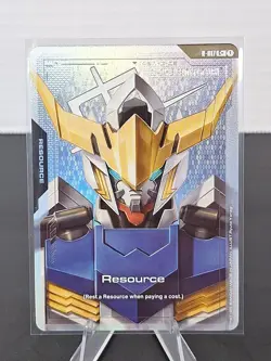 Gundam Card Game TCG R-017 C+ Resource Barbatos Gundam Bandai English GD02 - Image 1