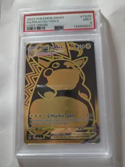 Pikachu VMAX PSA 9 Lost Origin TG29 Pokemon Card Mint - Image 1