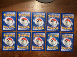 10 VINTAGE Pokemon Cards from Classic WOTC Sets!! - Image 2