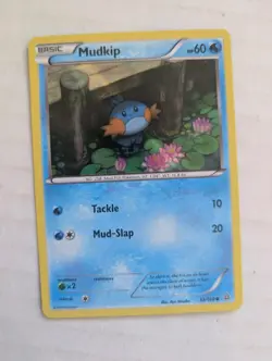 Early Release HOLO Mudkip 33/160 - 2014 Pokemon Primal Clash Common Card - NM - Image 1