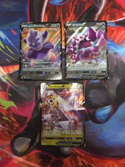 Pokemon TCG Mixed Lot V Card Holos - Image 1