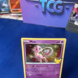 Mew 011/025 Pokemon TCG 25th Anniversary Holo Card Celebrations Pokemon Card - Image 4