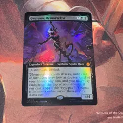 Gwenom, Remorseless X1 Mtg Spider-man Spider-Man Nm Extended Foil - Image 1