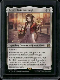 Magic the Gathering MTG Final Fantasy - Aerith Gainsborough #0004 FFVII - Image 1