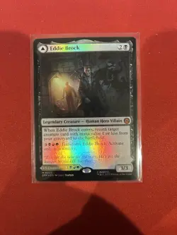 MTG Eddie Brock / Venom, Lethal Protector FOIL 0055 Mythic Marvel's Spider-Man - Image 2